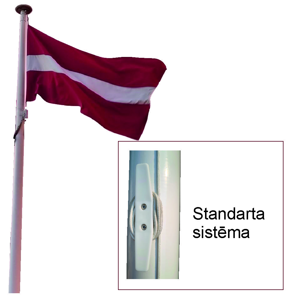 STANDARTA karoga masts