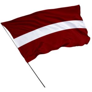 Latvijas karogs GABARDĪNA